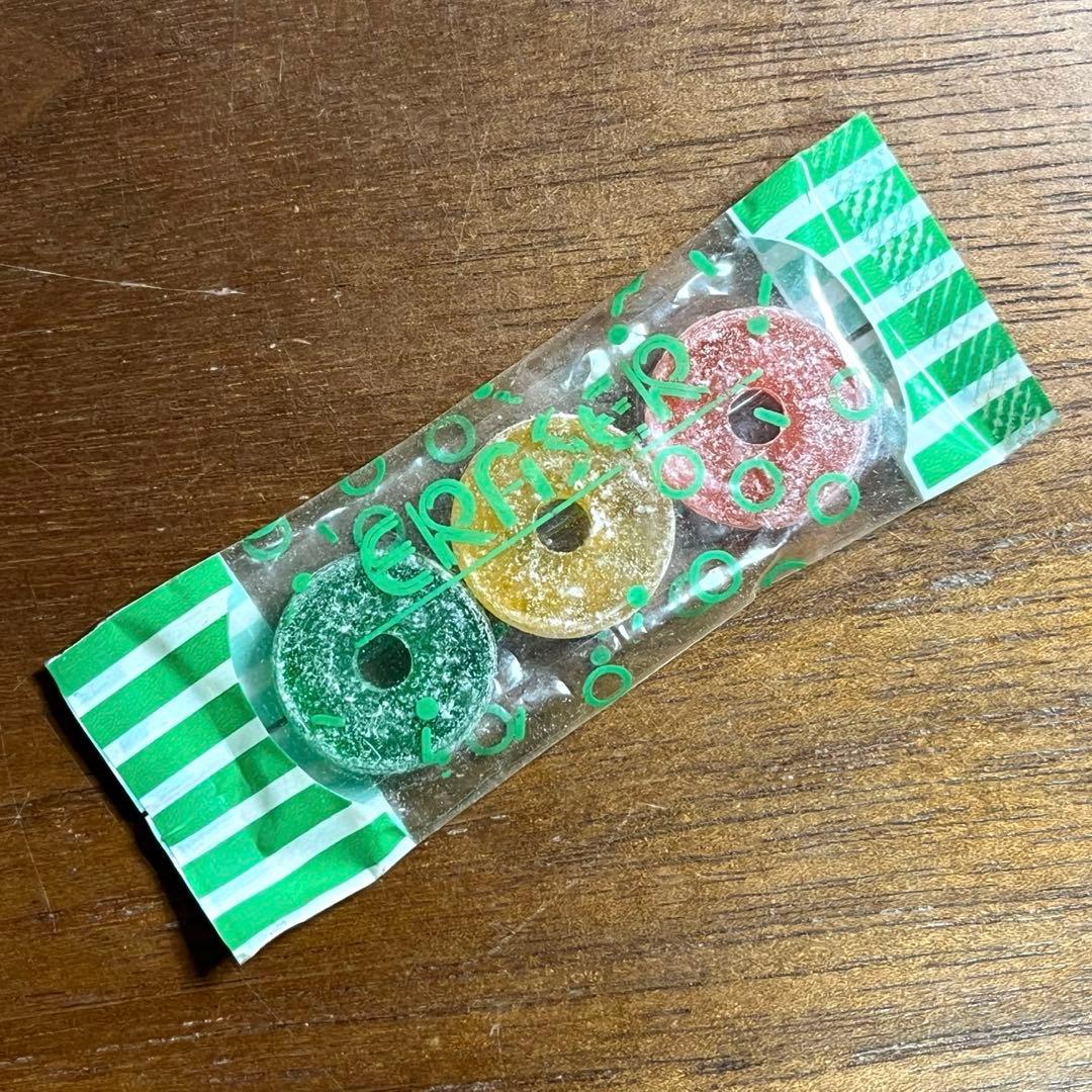 昭和レトロ　クツワ キャンディ　消しゴム 消しゴム】Sweet Candy 消しゴム 4色 / 会津 山内屋商店