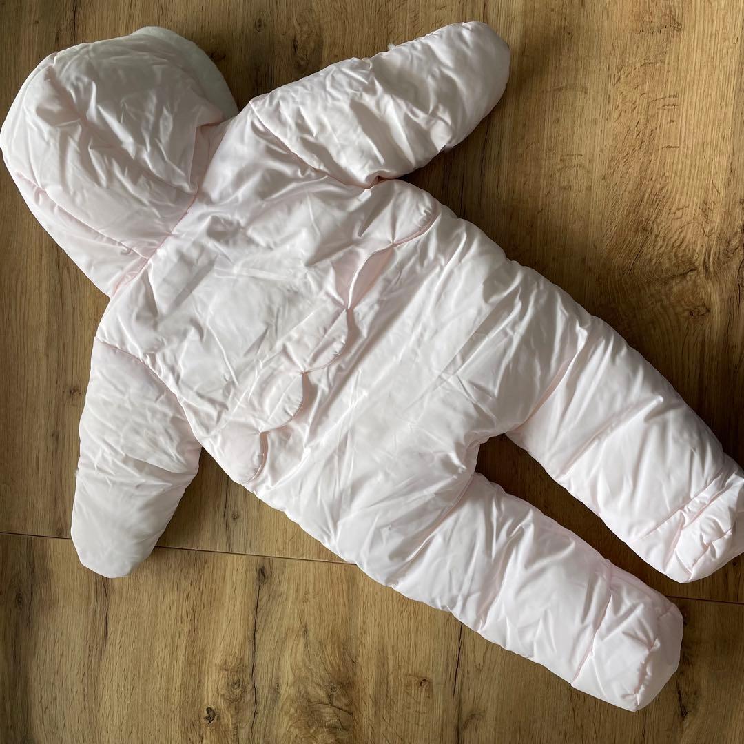 Jacadi ジャカディ ジャンプスーツ ダウン コート スカラップ 60 70