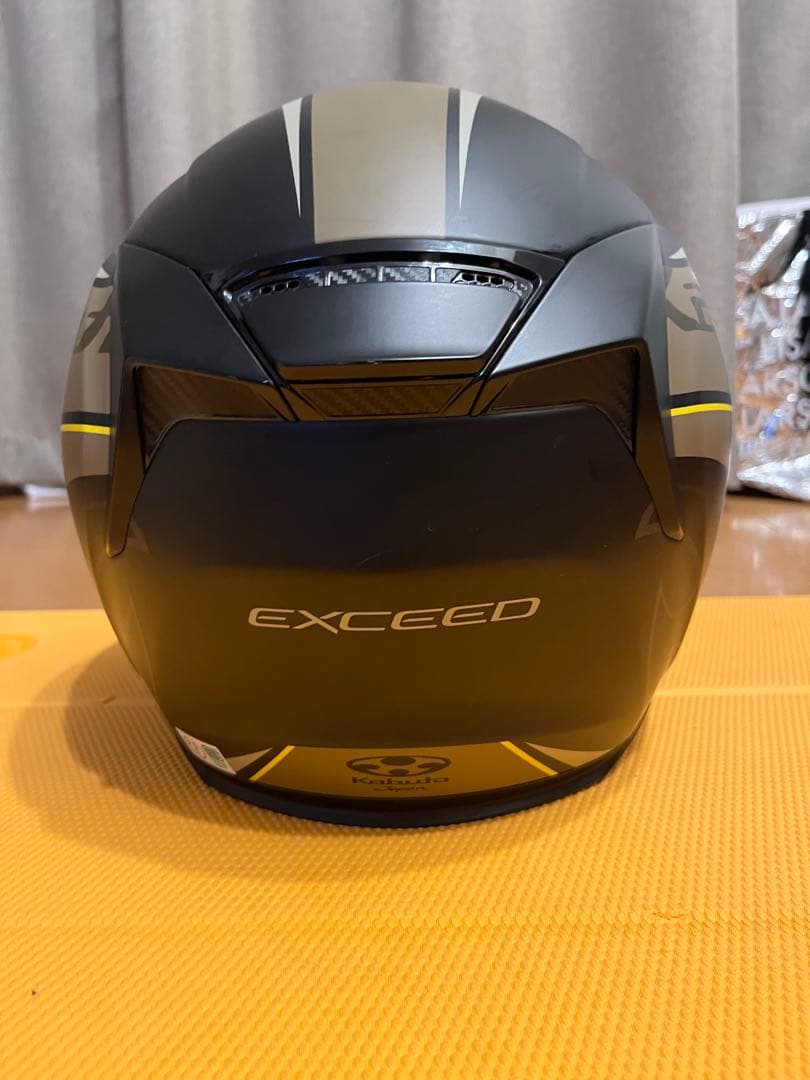 OGK Kabuto エクシード グライド フラットブラックカーキ sizeM
