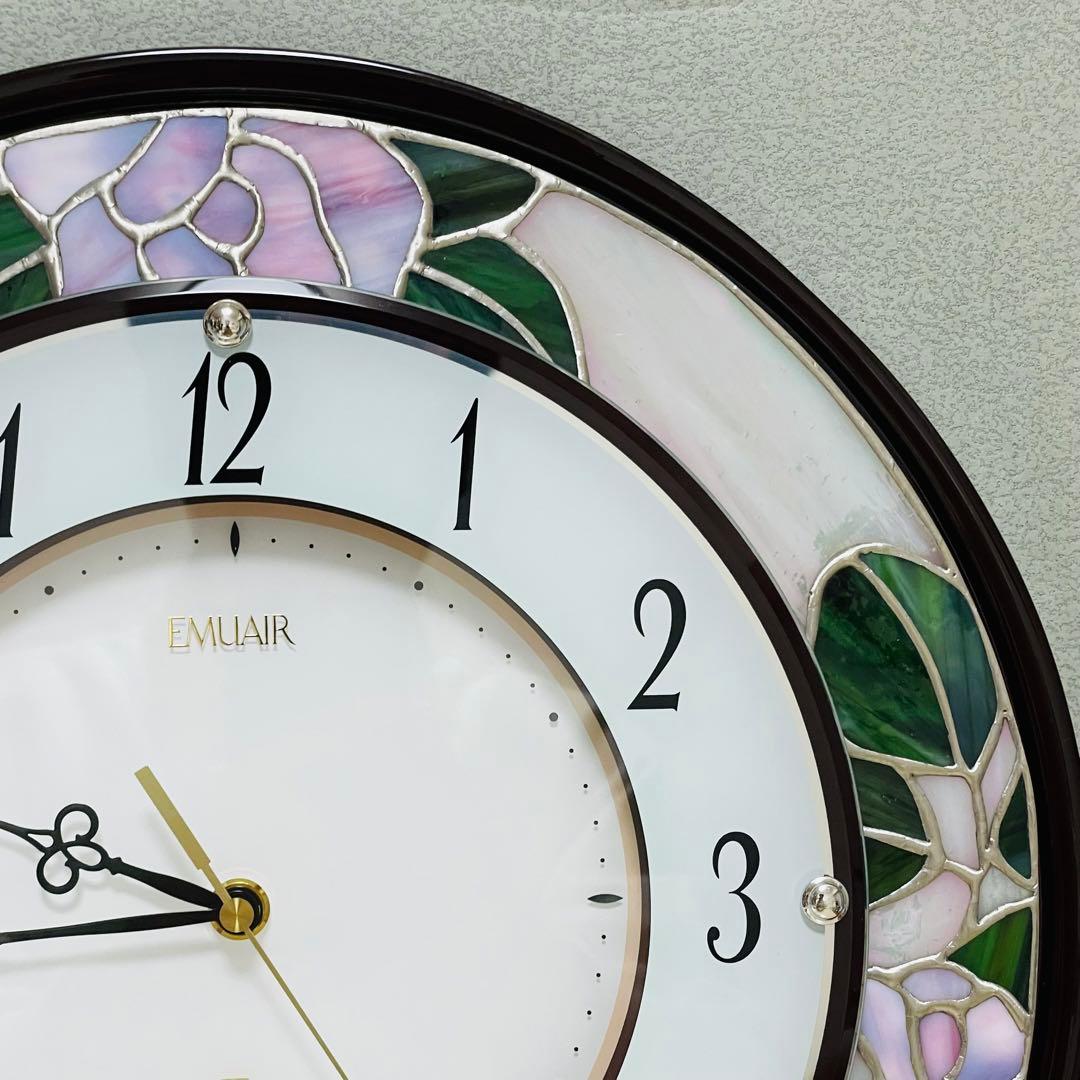 廃盤 RHYTHM リズム 掛時計 エミュエール M8F - メルカリ