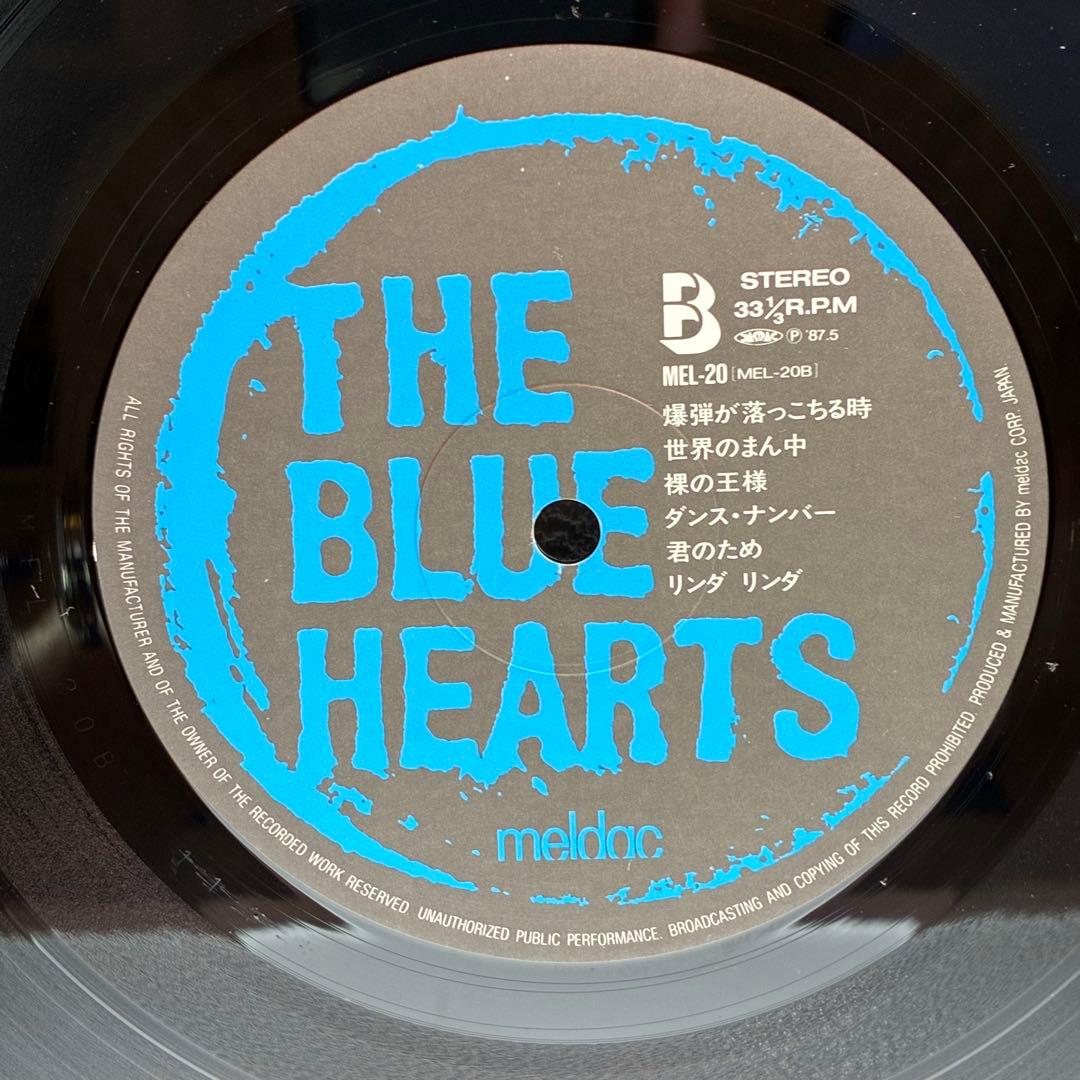 THE BLUE HEARTS レコード 初回ダンボールジャケット - メルカリ
