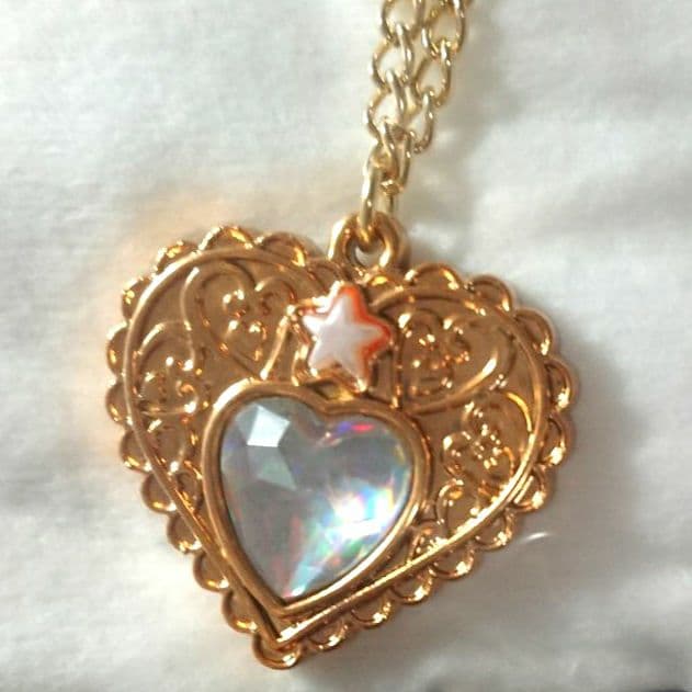 レア】セボンスター スターハート ダブル宝石 ゴールド メッキ - メルカリ