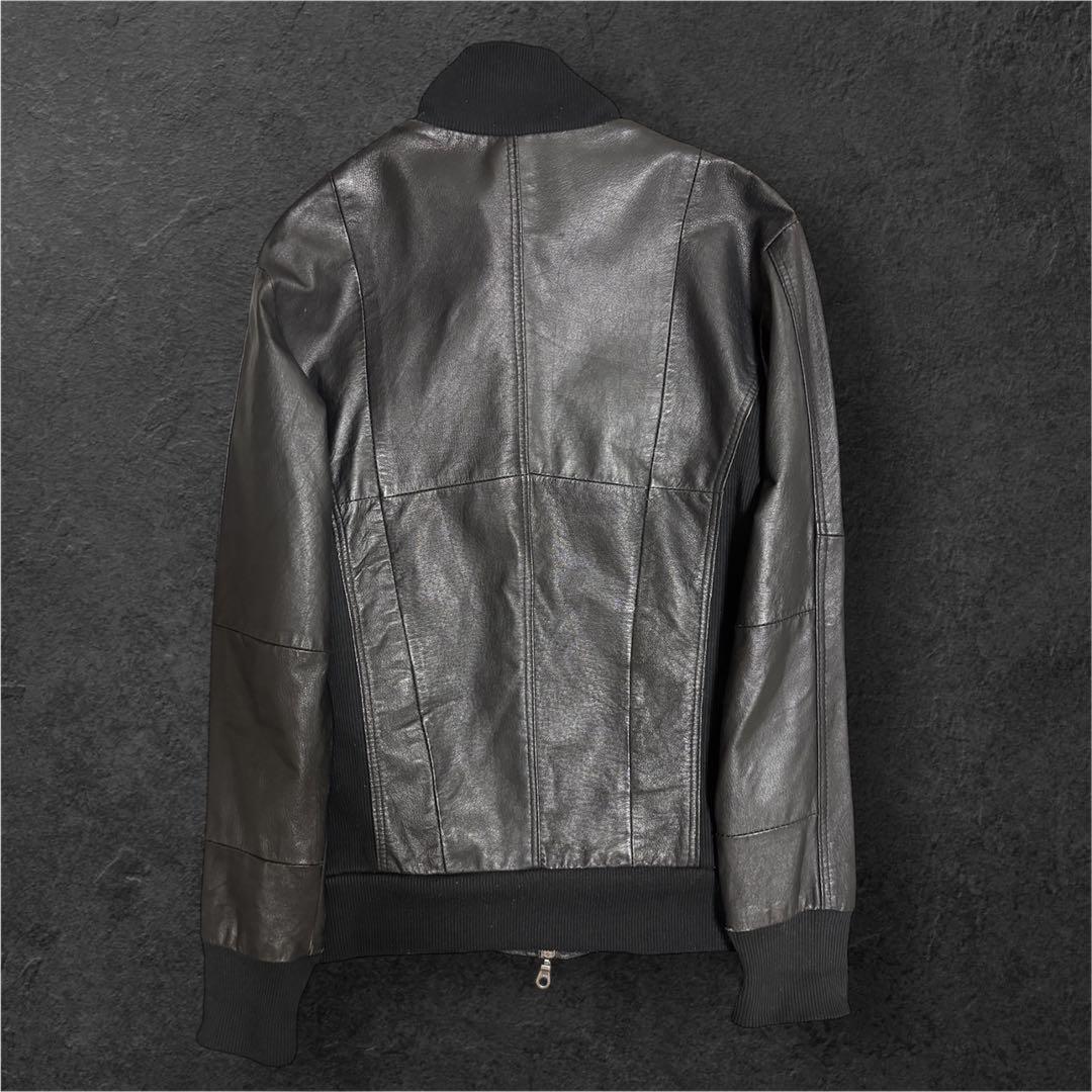 Archive レザージャケット darkwear V系 平成 opium - メルカリ