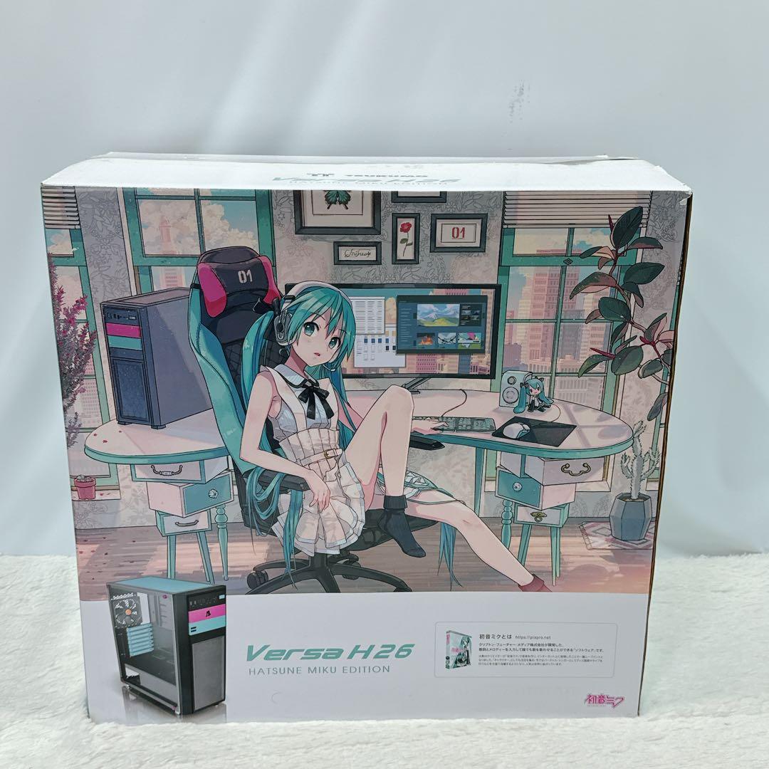 初音ミクPCケース Versa H26 HATSUNE MIKU EDITION Versa H26 HATSUNE MIKU Edition | Thermaltake ミドルタワー型PC