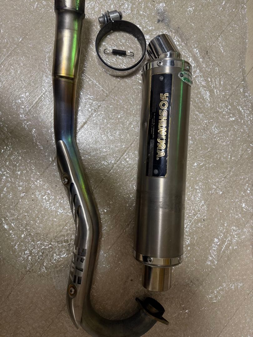 アーモンド　XR50モタード　ヨシムラマフラー ZX-14R/ABS 12-22 レース R-77 カーボン/ステンレス フルエキゾースト