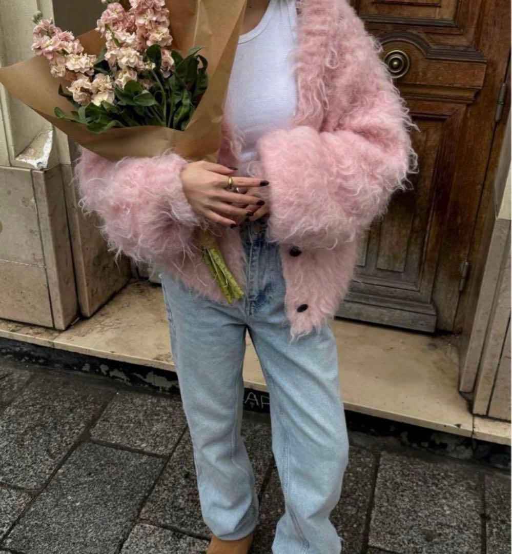 THETOE】WESTMINSTER SHAGGY CARDIGAN - メルカリ