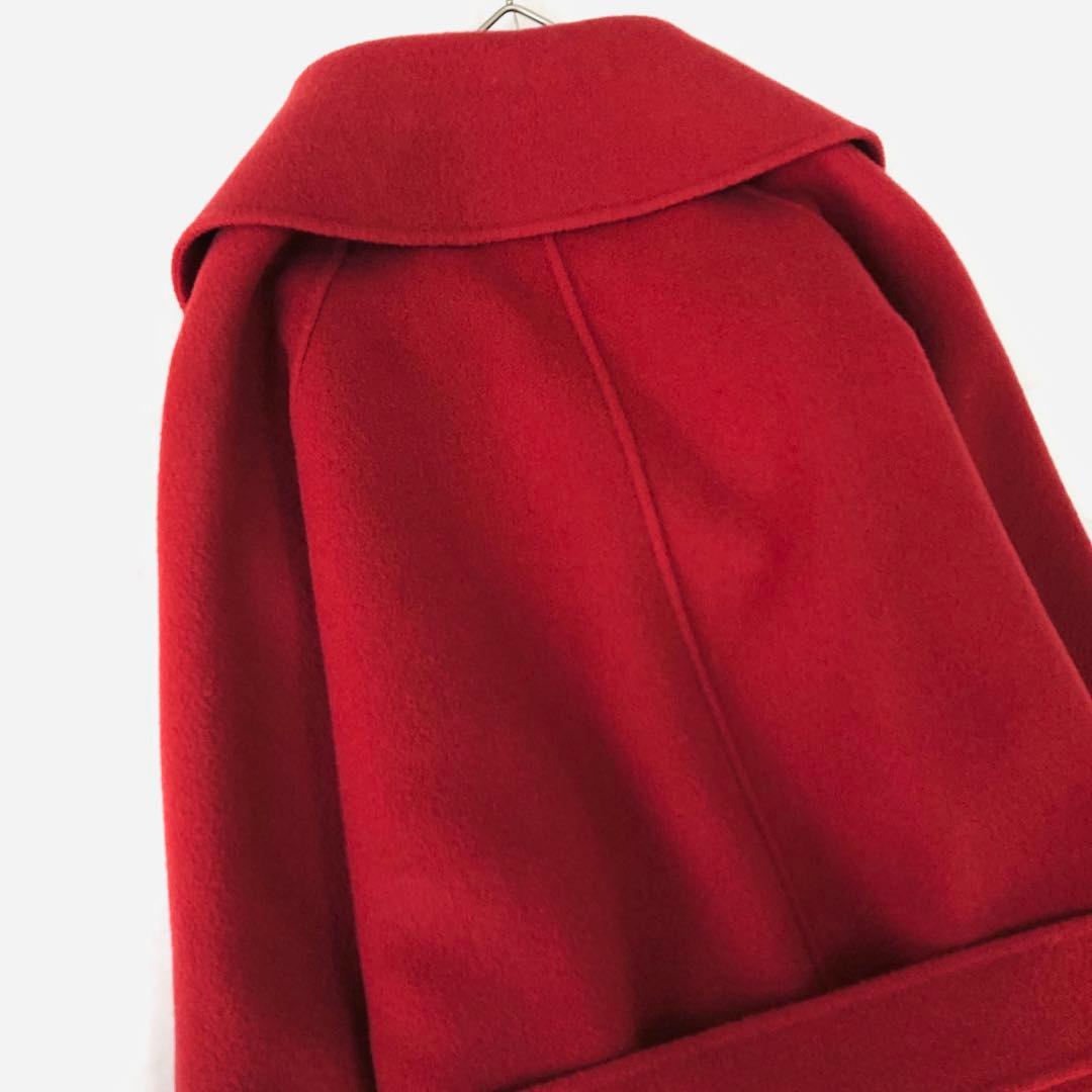 美品✨️マックスマーラ クチートアマーノ ガウンコート ベルテッド