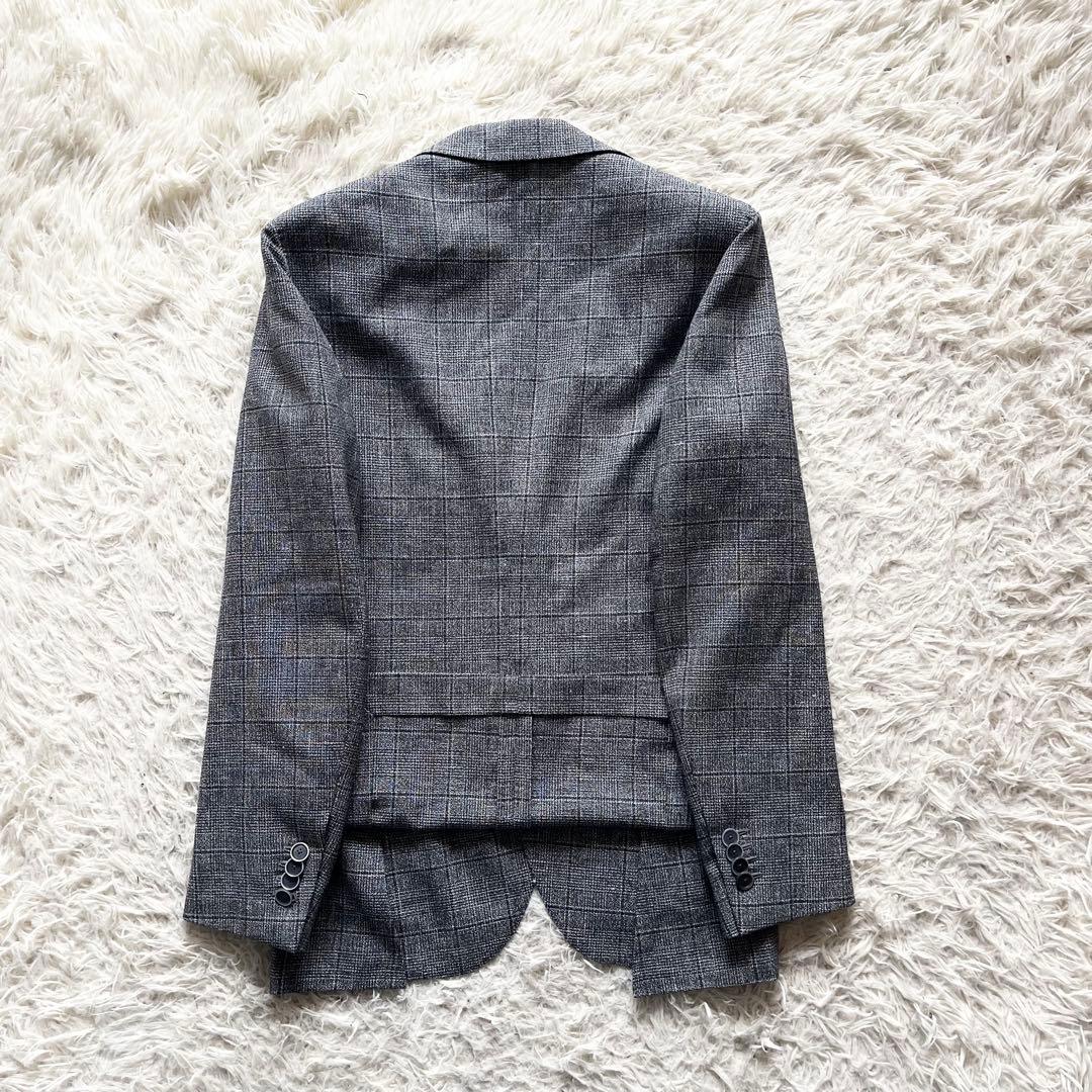 <美品>LARDINI ネイビー ウール フラックス ジャケット サイズ44 美品>LARDINI ネイビー ウール フラックス ジャケット サイズ44 - メルカリ