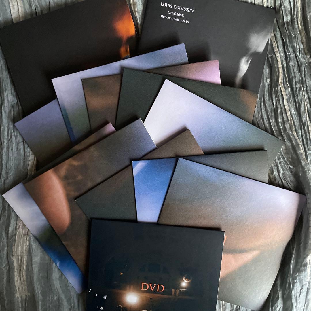 輸入盤日本語解説付き J.ロンドー ルイ・クープラン作品全集10CD+1DVD