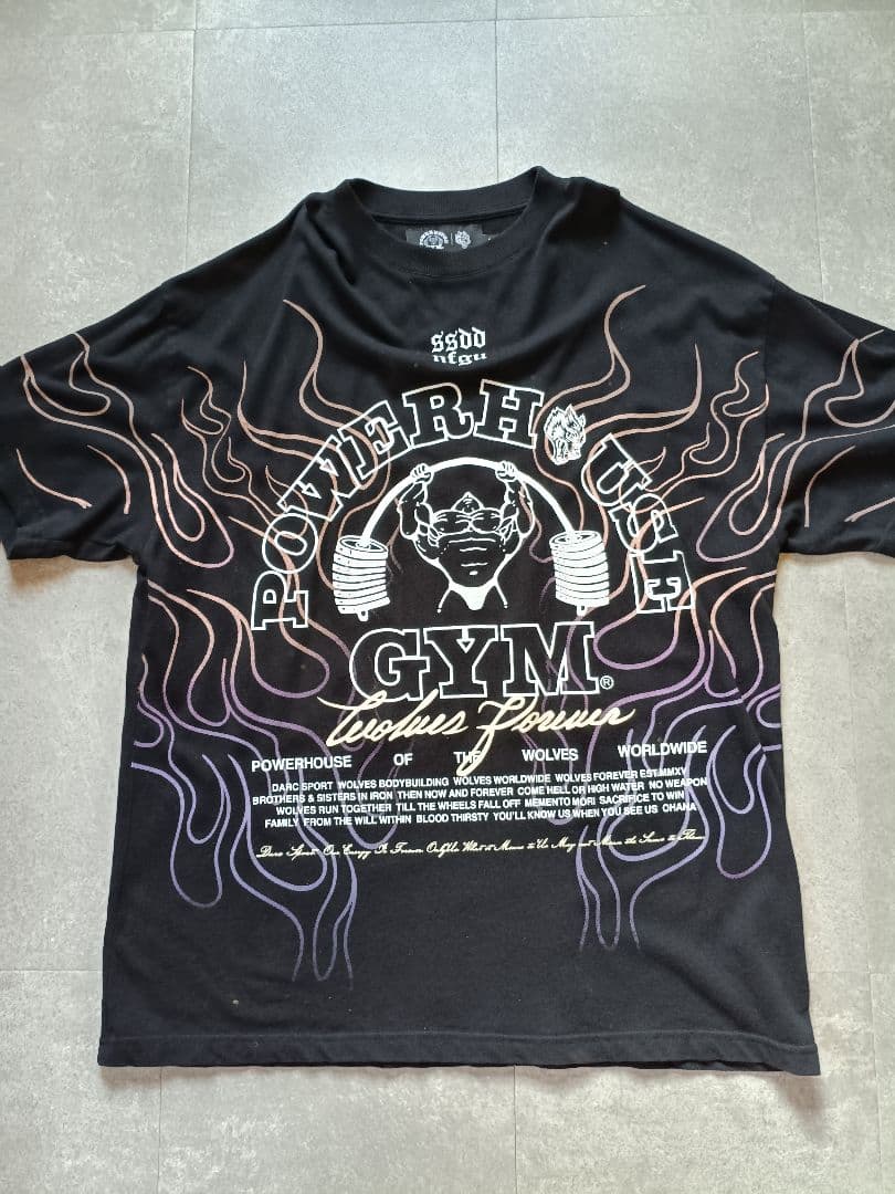 DARC SPORT × POWERHOUSE GYM Tシャツ Darc sport Powerhouse Gym shirt XXL (50-52) | Mercari