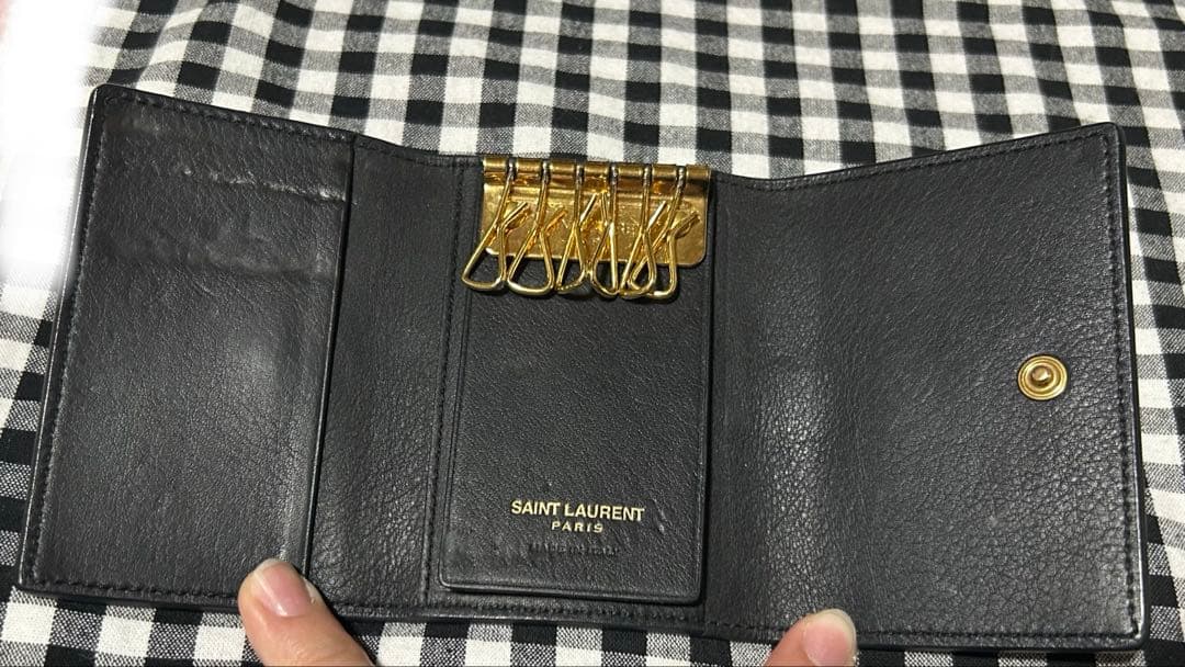 サンローラン キーケース 6連 美品 付属品あり - メルカリ