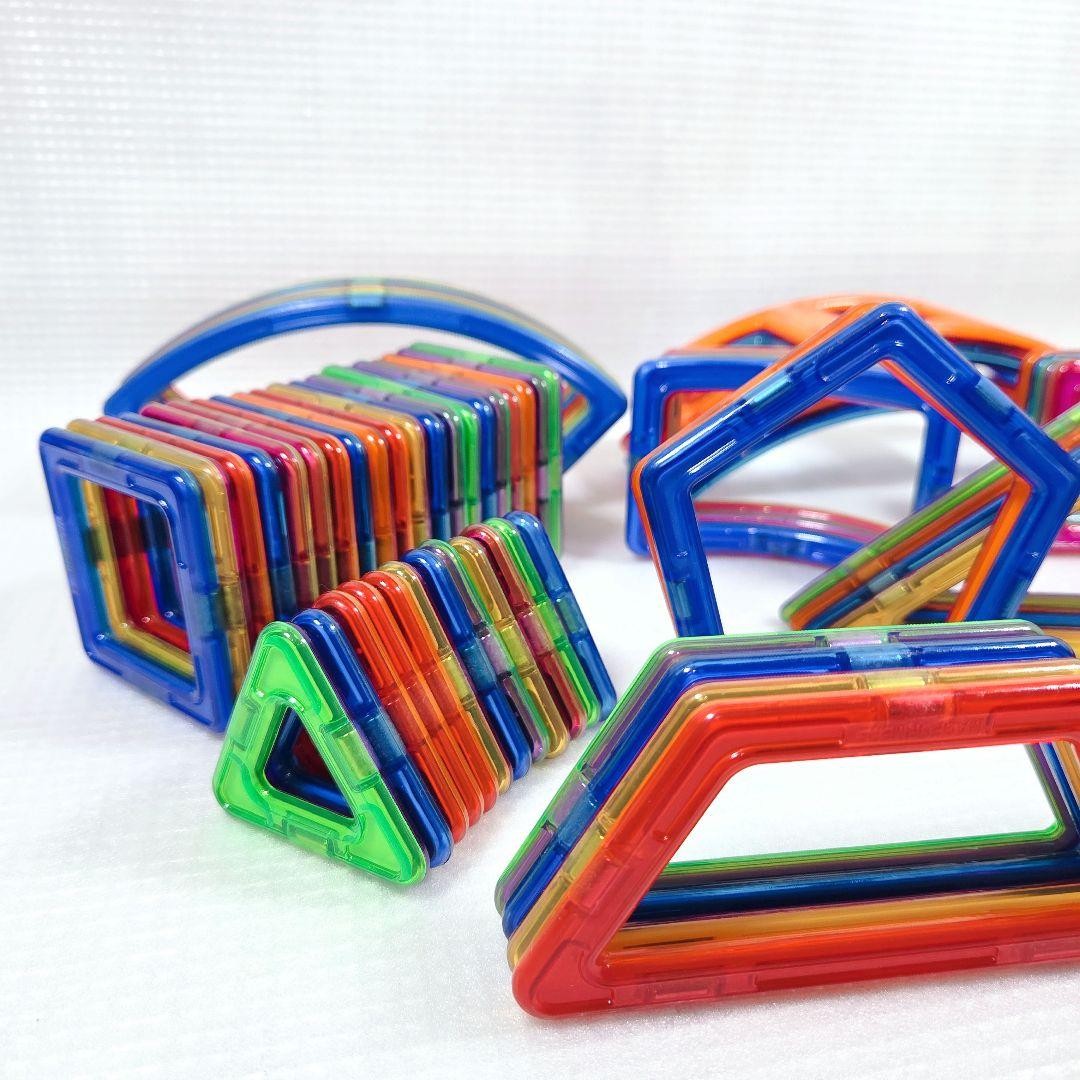 正規美品】マグフォーマー 90ピース 知育玩具 MAGFORMERS - メルカリ