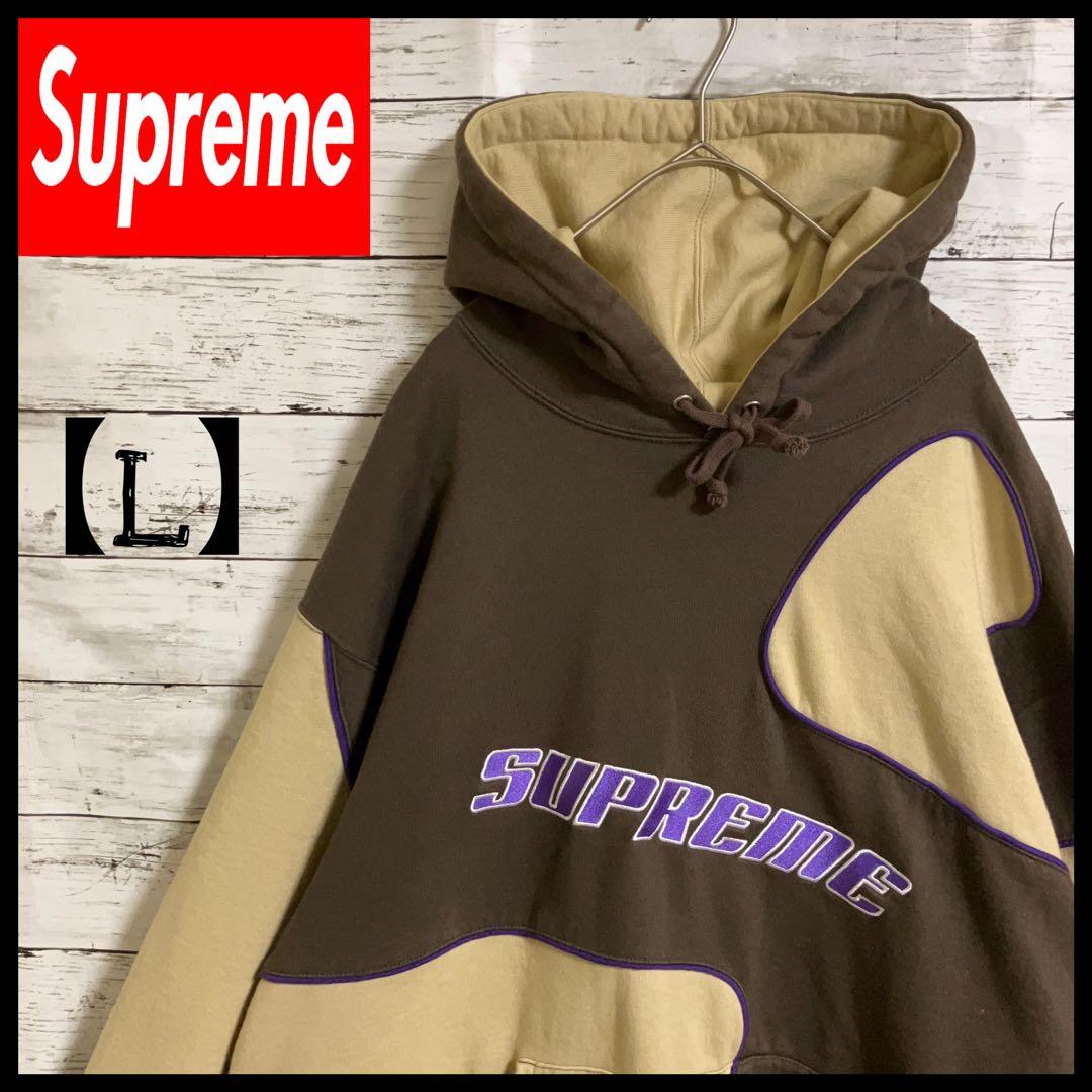 supreme シュプリーム パーカー ビッグSロゴ希少入手困難 - メルカリ