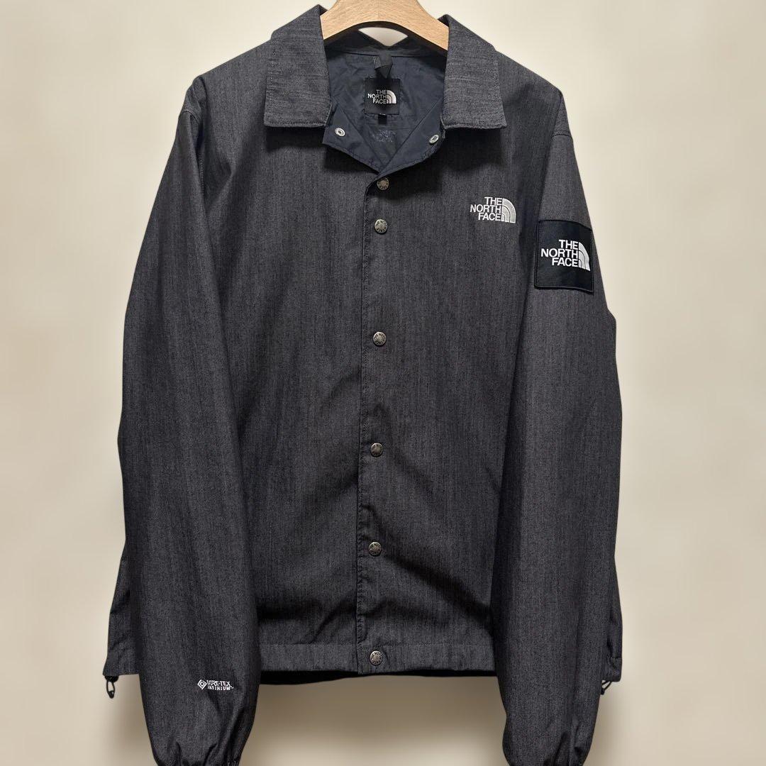 ノースフェイス　ブラックデニム　コーチジャケット GTX NORTH FACE ザ ノース フェイス THE NORTH FACE GTX Denim Coach Jacket(GTXデニム