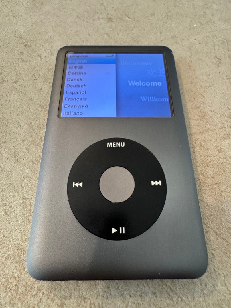 New バッテリー最大36時間再生可能 iPod Classic 160GB - メルカリ