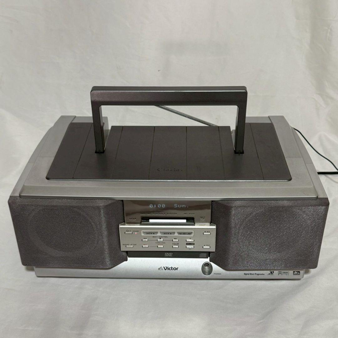 Victor DVD MD ポータブルシステム Clavia RD-XV10 Yahoo!オークション - 【VictorのDVD/MDポータブルシステム「RD-XV10」
