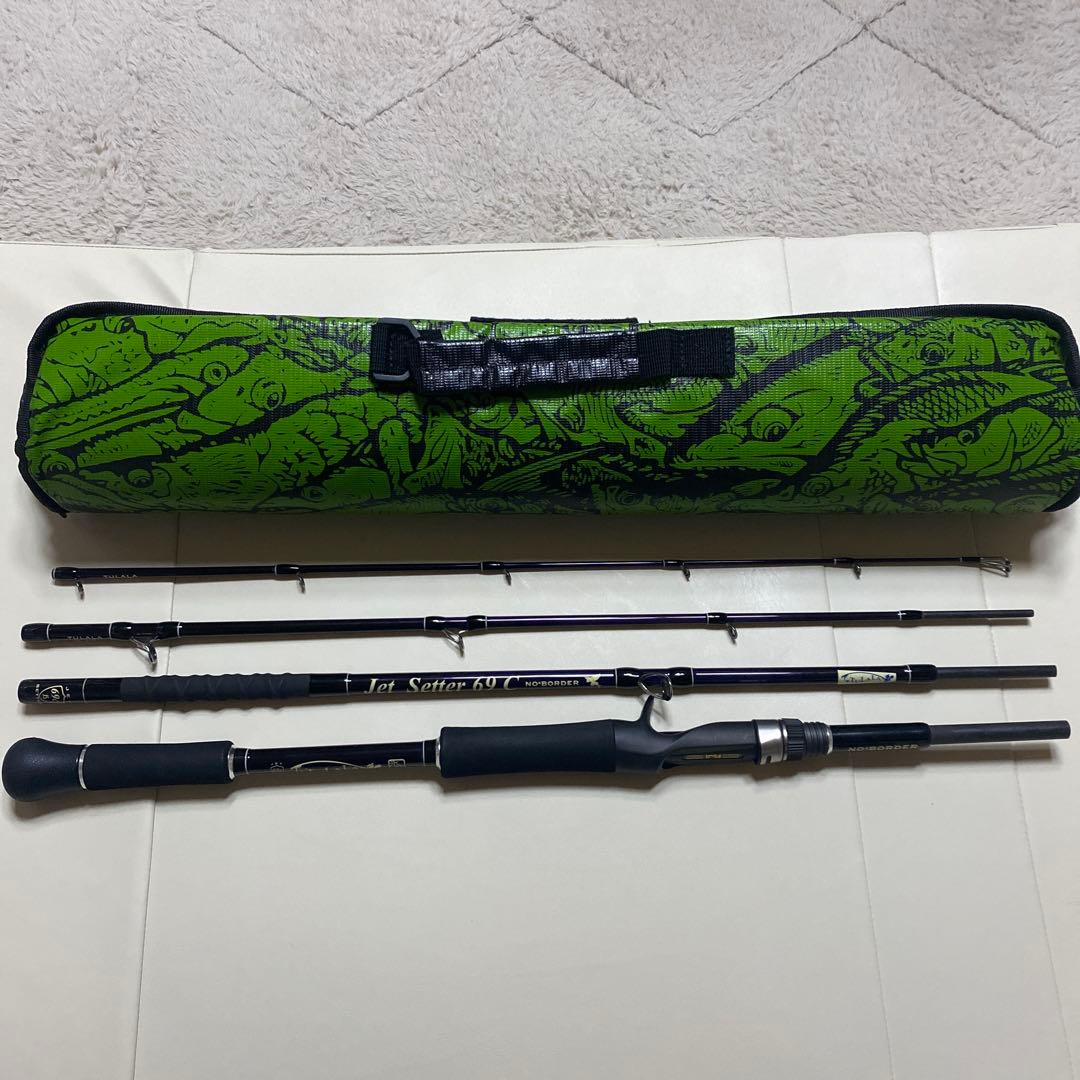ロッド TULALA Jet Setter69C NO BORDER JetSlow×TULALA JetSetter 69C TOKYO_BEAST「冒険用品」
