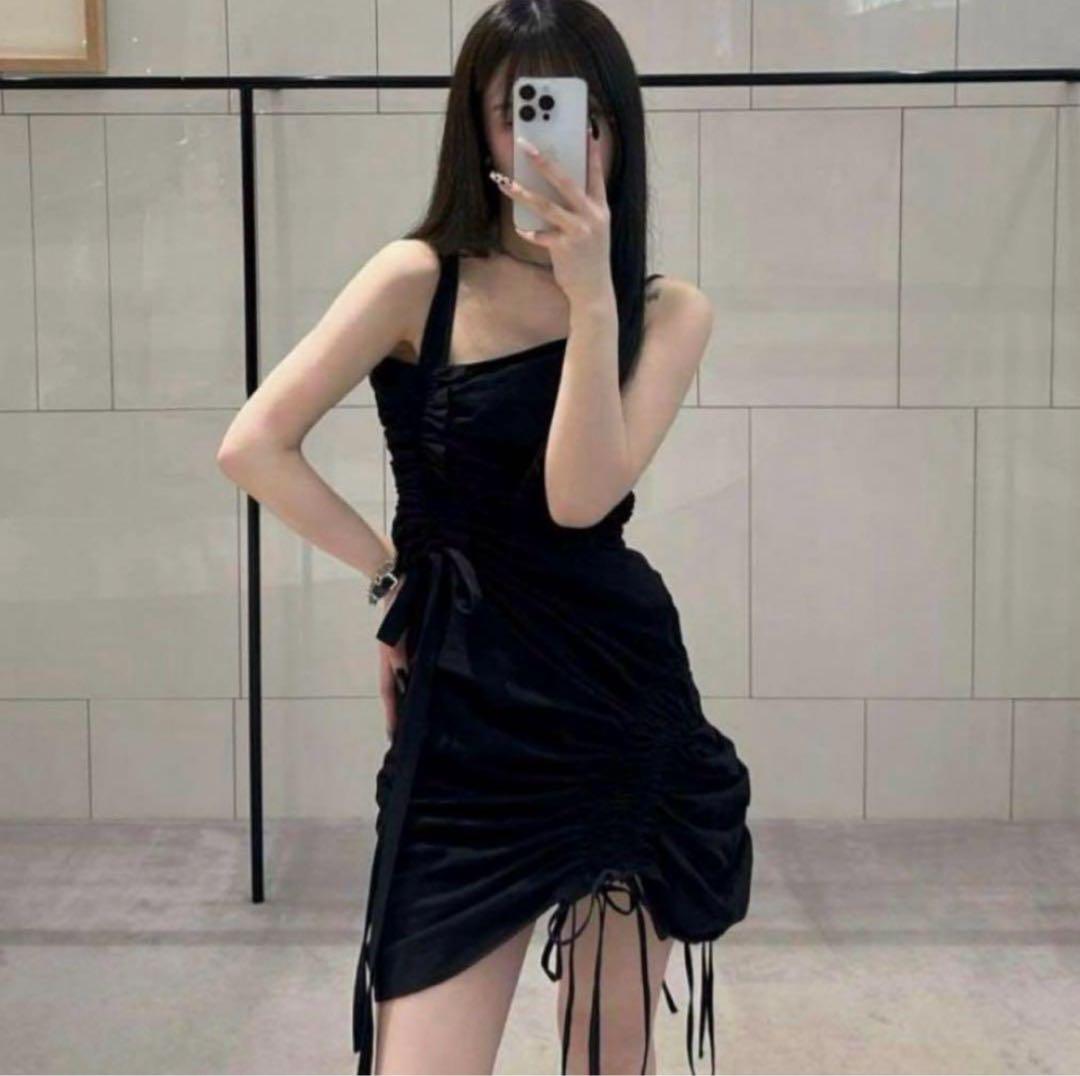 meltthelady ギャザーミニワンピース - メルカリ