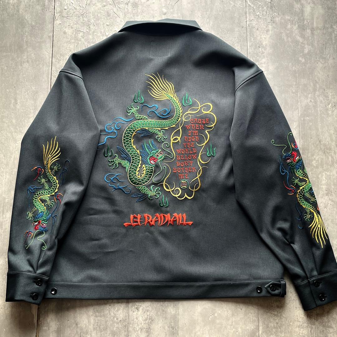 極美品　RADIALL UP IN SMOKE SOUVENIR JACKET RADIALL ジャケット 