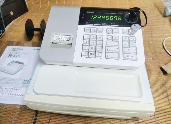 カシオレジスター SE-S10 人気コンパクト送料無料 331177 - メルカリ