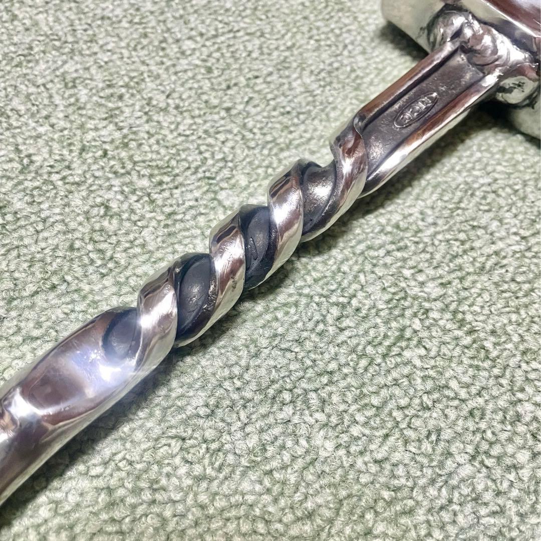 シノハンマー4回ツイスト加工磨き ダブルツイスト加工シノラチェット17