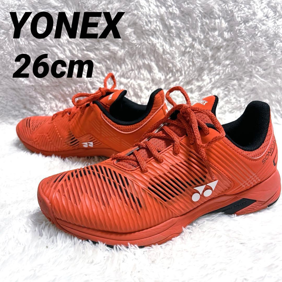 ヨネックス YONEX ソニケージ テニスシューズ 26.0cm 美品 - メルカリ