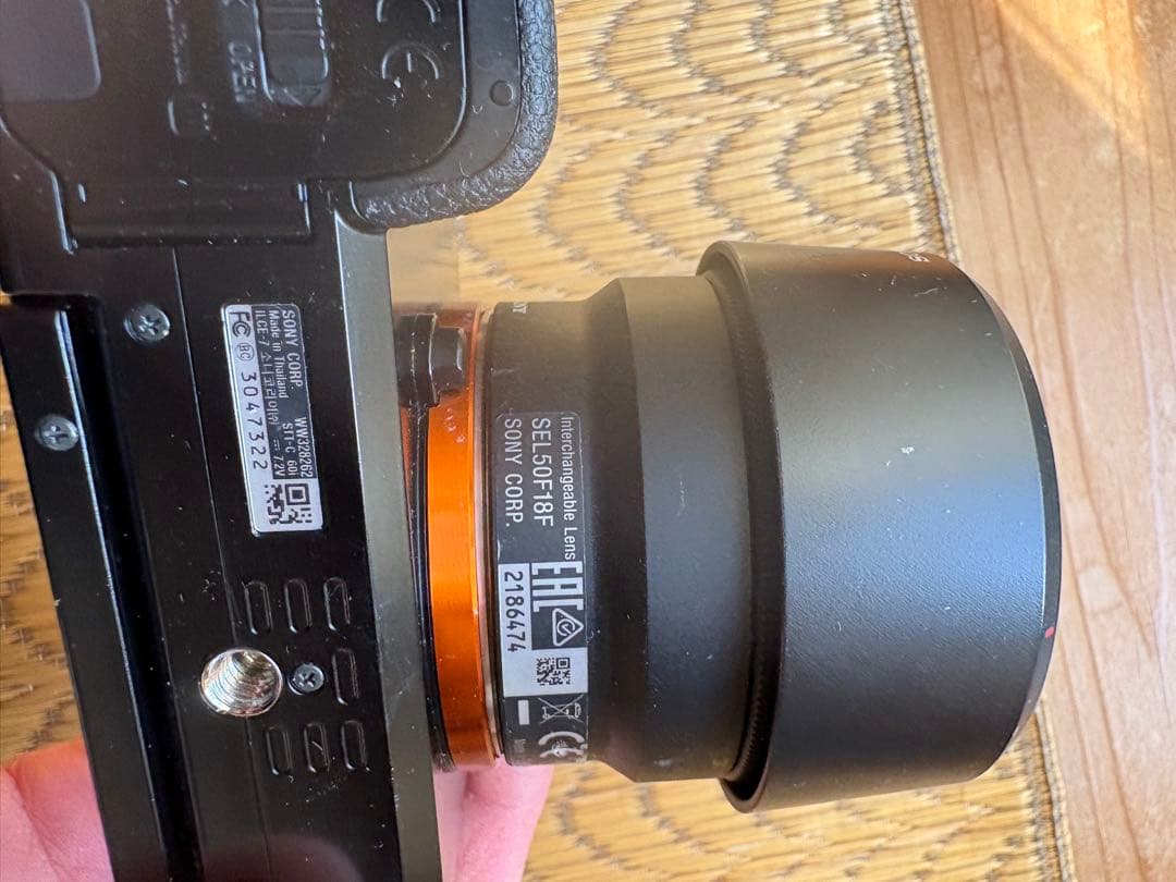限定値下げSONY α7本体＋レンズSEL50F18F - メルカリ