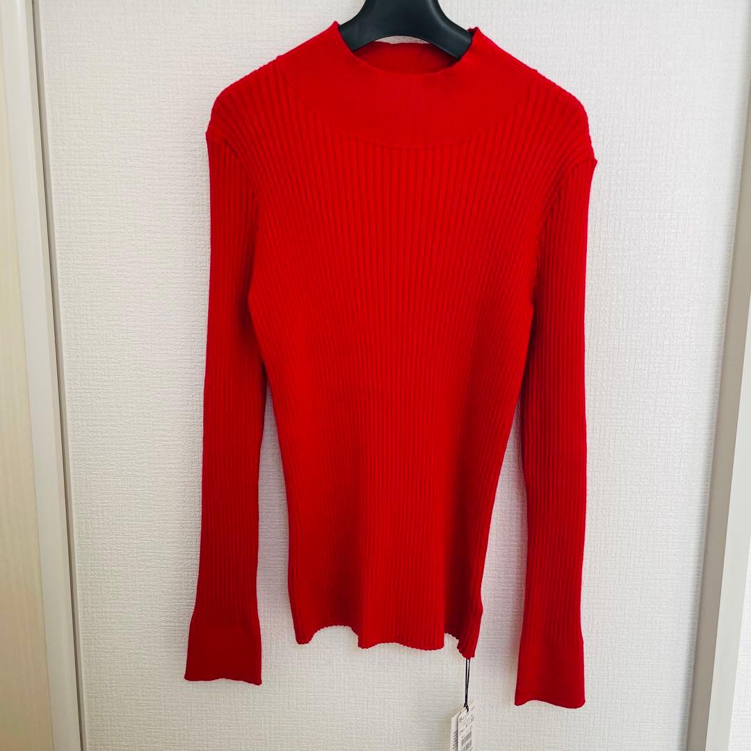 ヤマダヤ RADIATE ハイネックニット リブニット レッド 38 - メルカリ
