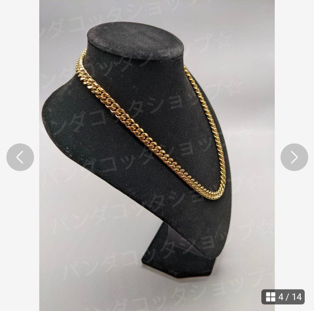 50cm】【8mm】【18K刻印あり】【Miami Cuban】 - メルカリ