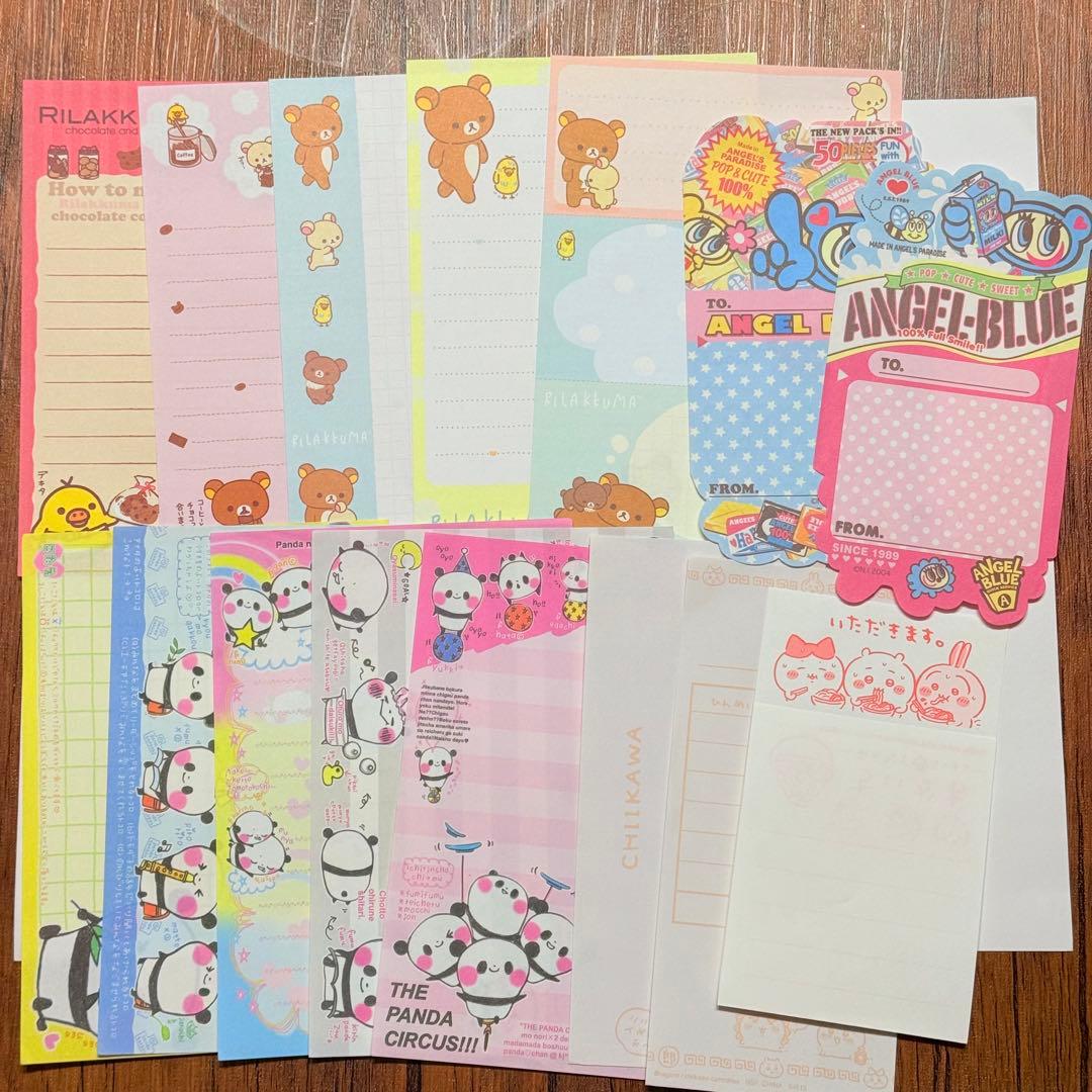 キャラクター バラメモ90枚+封筒3枚セット - メルカリ