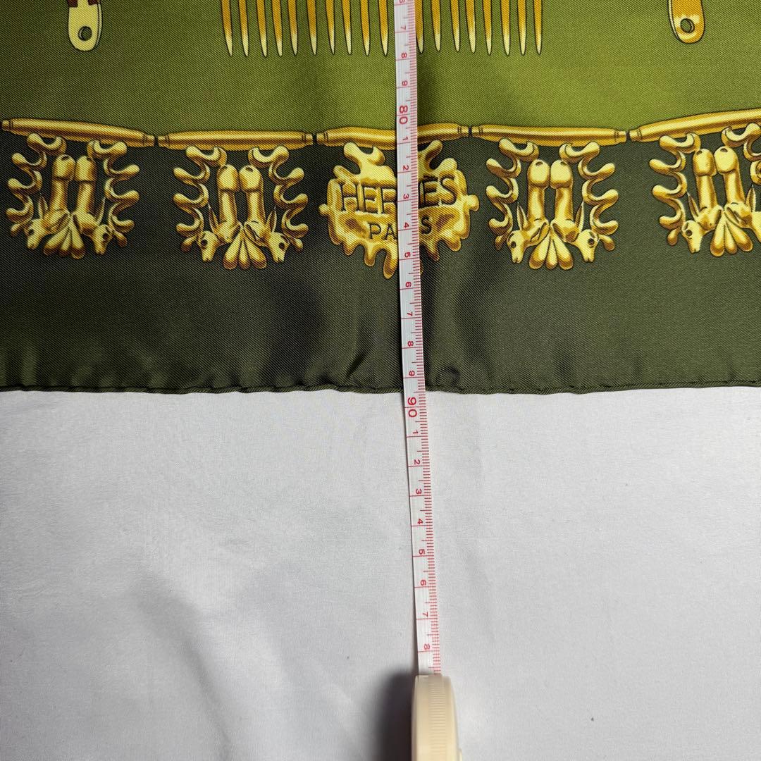 HERMÈSカレ90LES CAVALIERS D'OR 黄金の騎士スカーフ - メルカリ