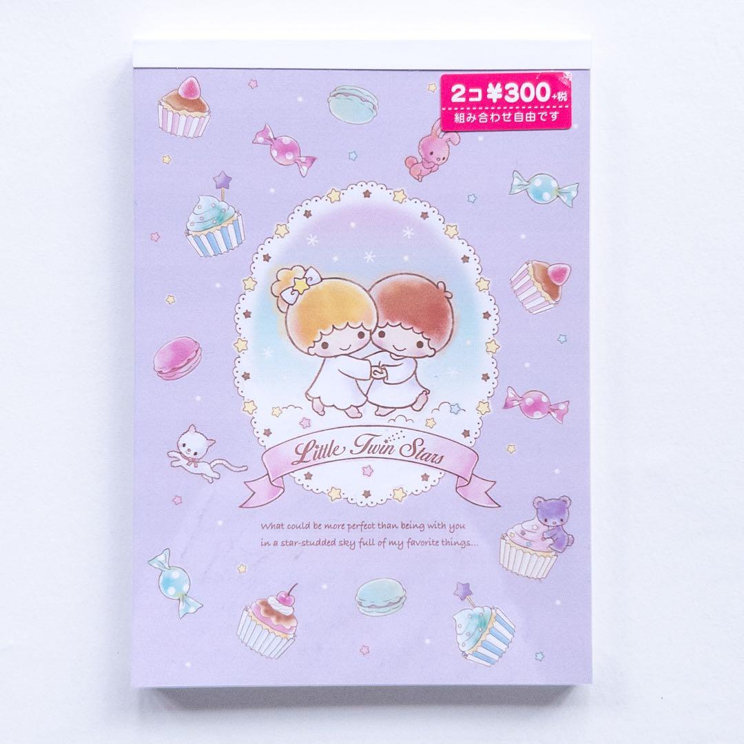 おまけつき】キキララ 星の花 メモ帳 ミカヅキモモコ シール - メルカリ