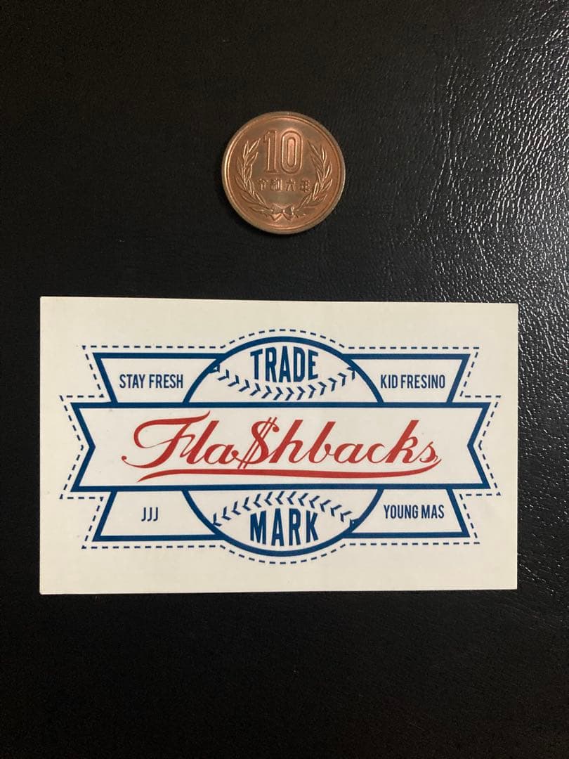 JJJ KID FRESINO febb ♦️fla$hbacks♦️ステッカー - メルカリ