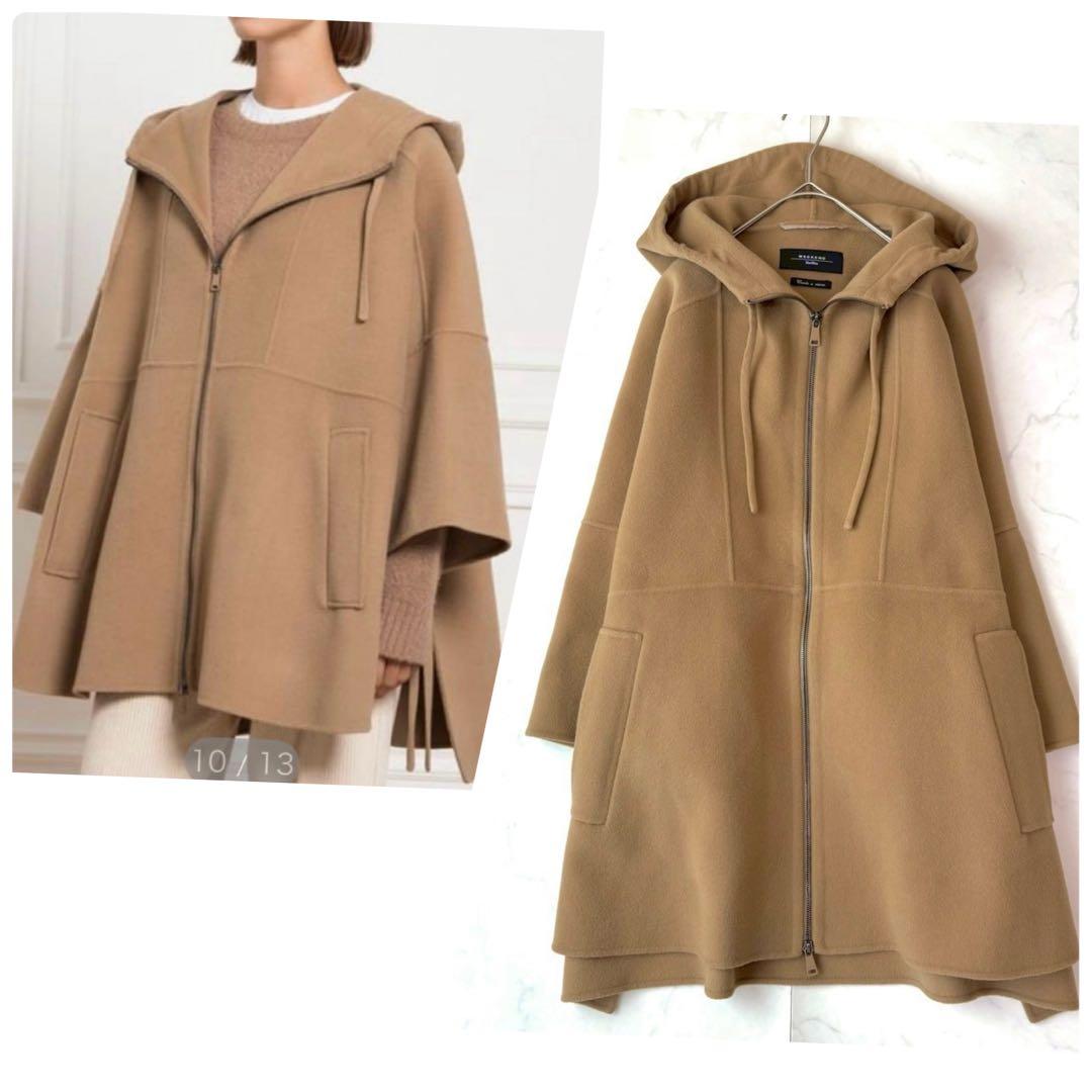 未使用級✨️2024　マックスマーラ　ポンチョ　クチートアマーノ　ピュアウール 未使用級✨️2024 マックスマーラ ポンチョ クチートアマーノ ピュア