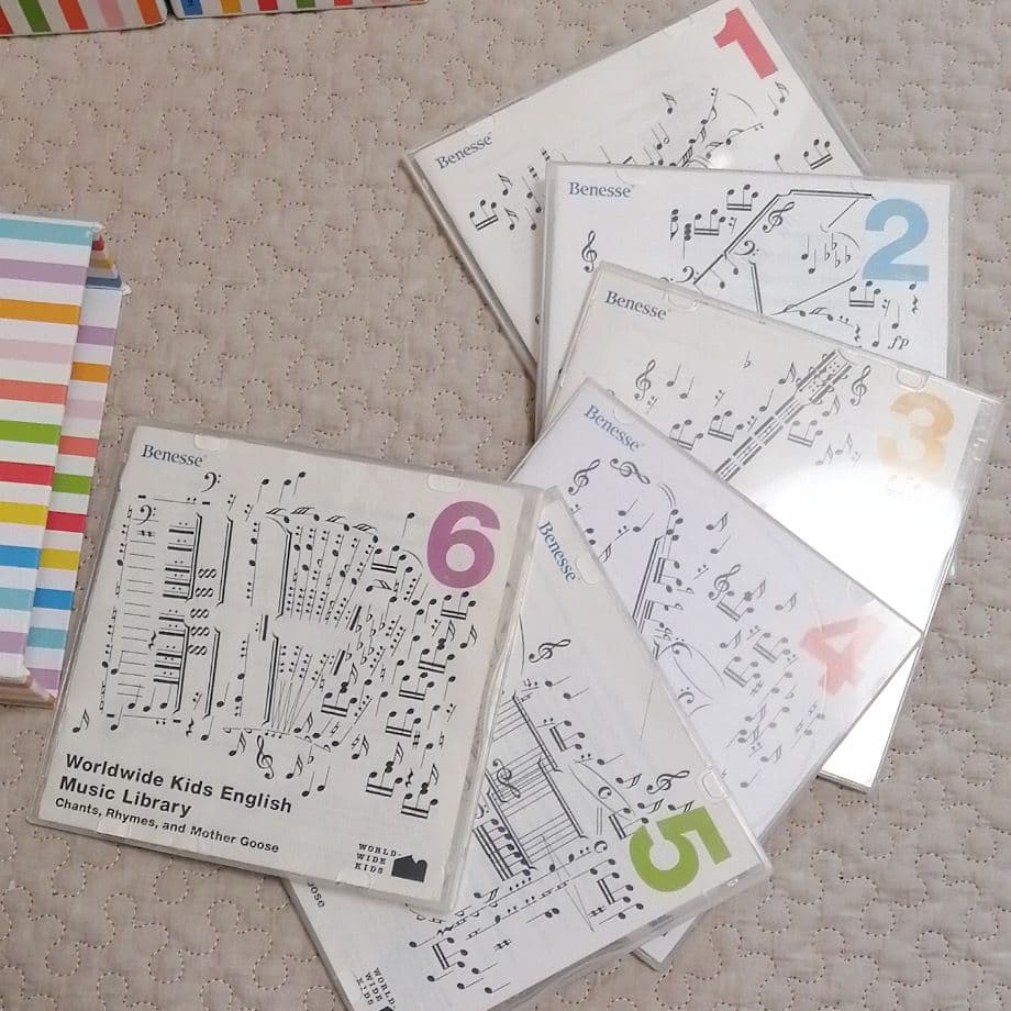 ワールドワイドキッズ DVD CD ステージ1〜6 stage1〜6 WWK - メルカリ