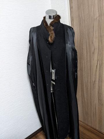 A948 未使用保管品 セーブル カシミヤ100％ ロングコート 毛皮 - メルカリ