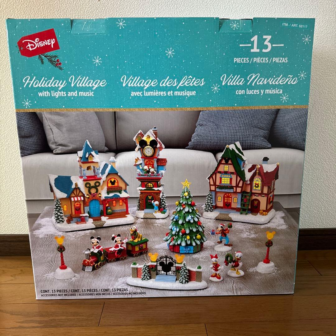 ディズニークリスマスヴィレッジ13ピース コストコ - メルカリ