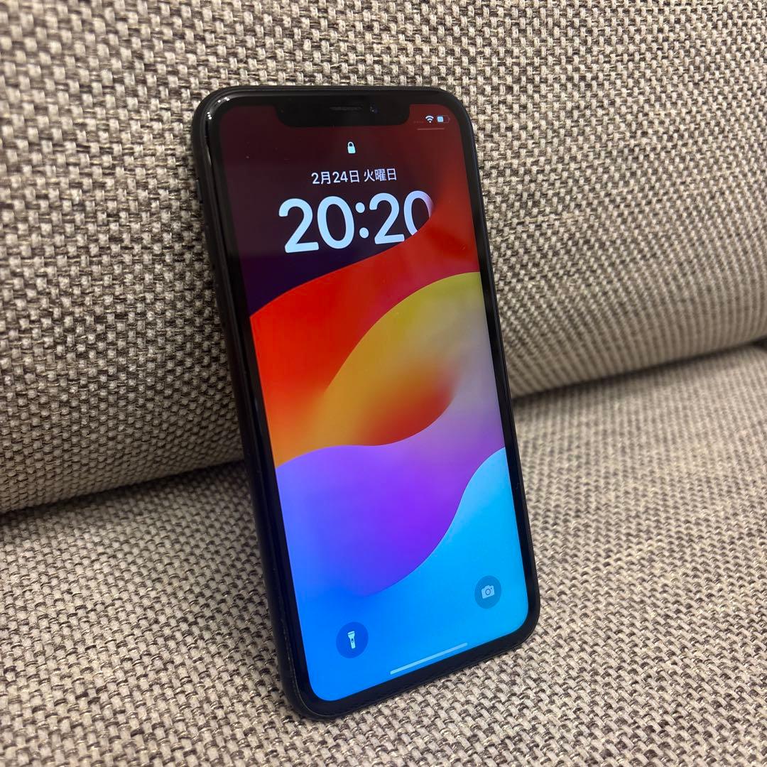 美品】Apple iPhone XR 64GB ブラック 黒 - メルカリ