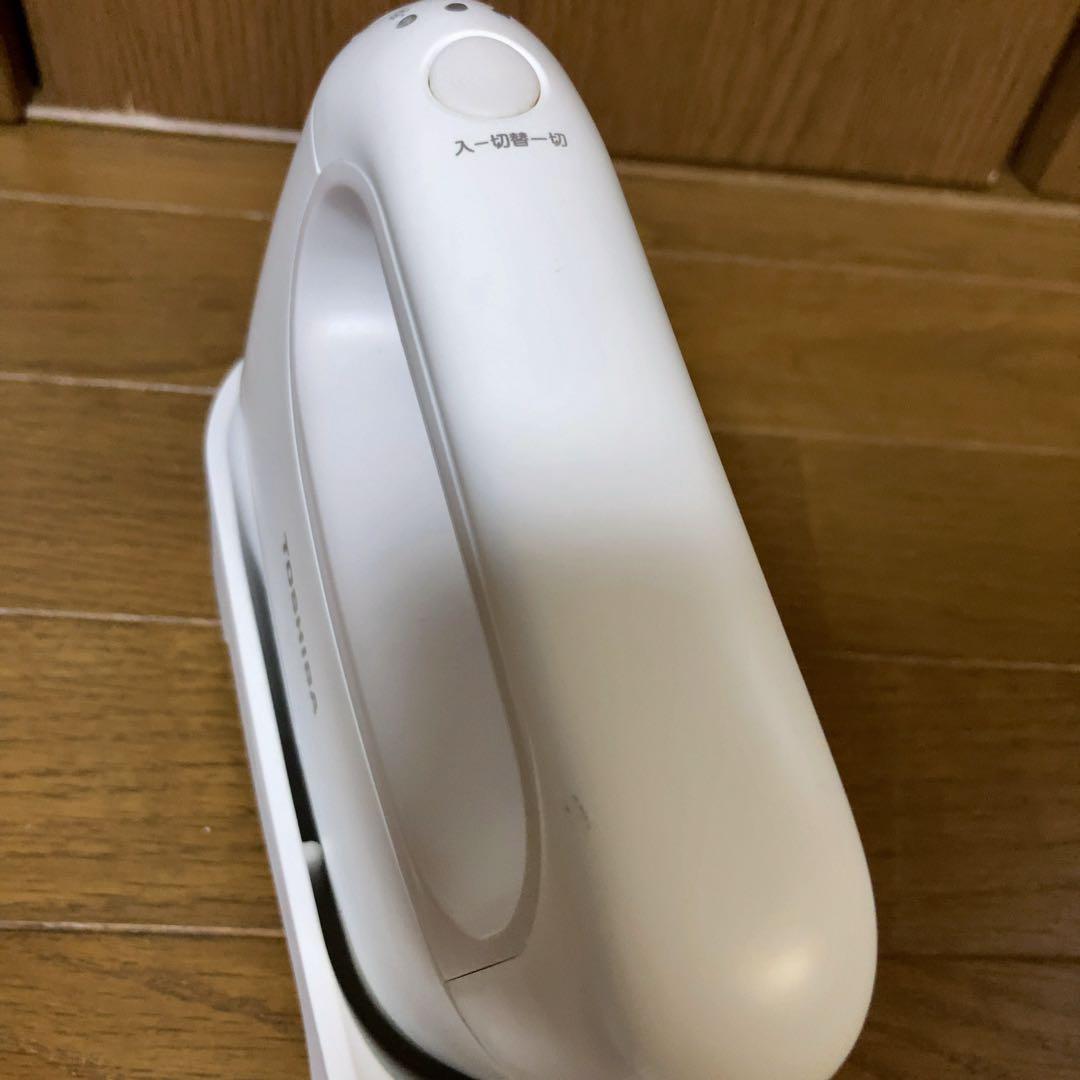TOSHIBA コードレス衣類スチーマー/アイロン TAS-X7 美品 本体 - メルカリ