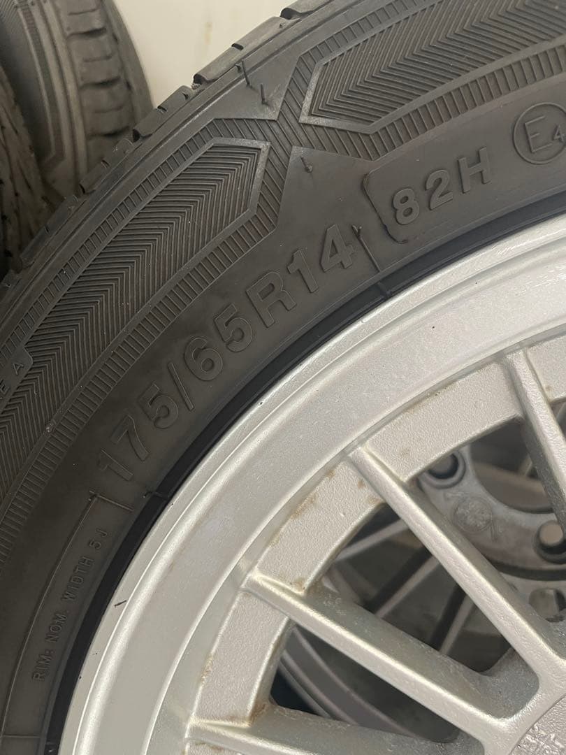 リネアスポーツ 14インチ タイヤ ホイール 4本 セット AE86 - メルカリ