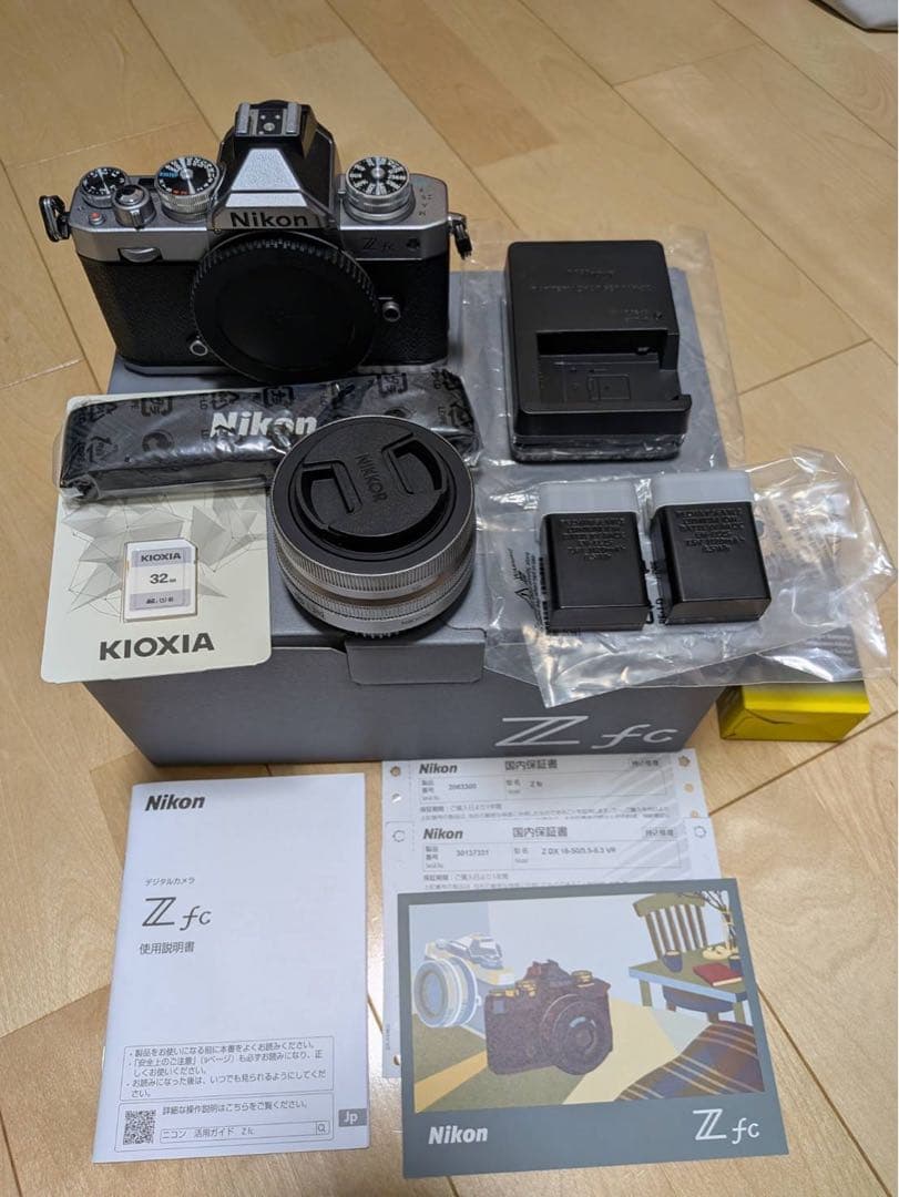 Nikon Z fc 16-50 kit シルバー 新品)Nikon (ニコン) Zfc 16-50 VR レンズキット シルバー（商品ID