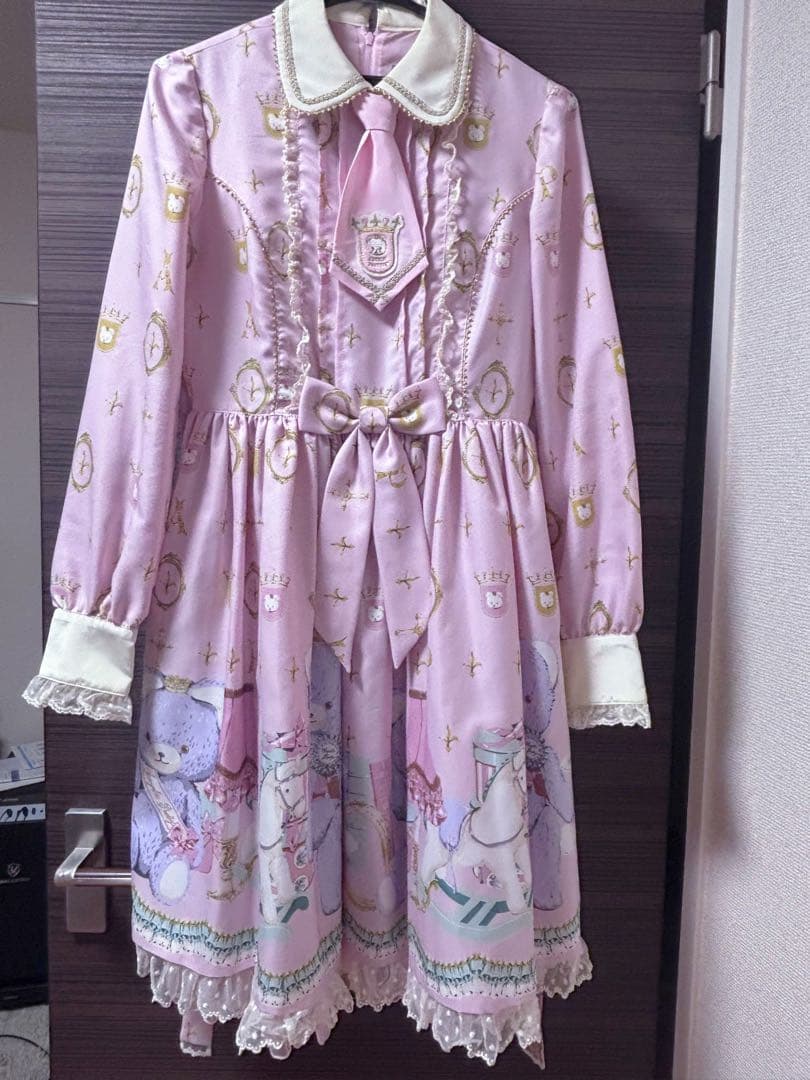 Angelic Pretty Charlotte's Bear カチューシャ付き Charlotte's Bear JSK by Angelic Pretty