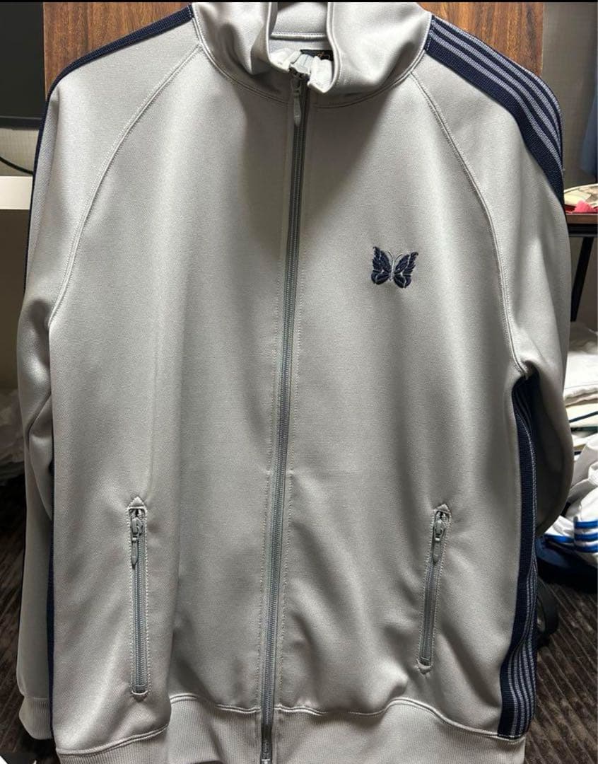 Needles トラックジャケット グレー Lサイズ - メルカリ