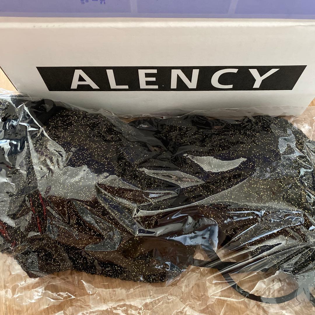 ALENCY ラメニットビキニ ブラック - メルカリ