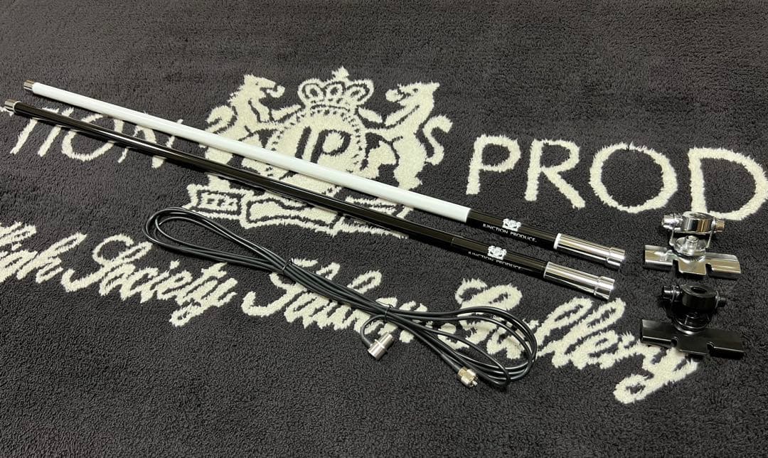 最新作！　送料込み！　VIPアンテナ　白　本物　ジャンクションプロデュース