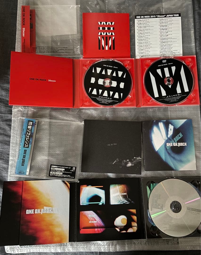 ONE OK ROCK CD 18枚セット DVD付き ワンオク - メルカリ