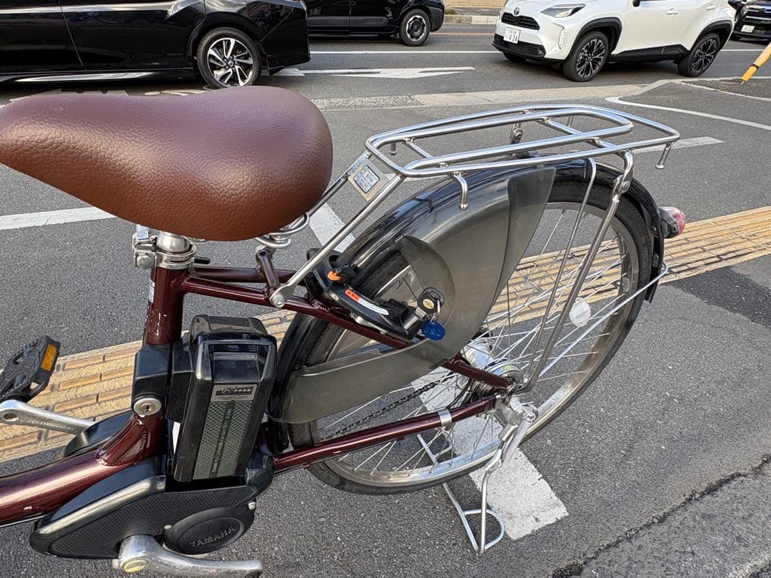 中古YAMAHA電動アシスト自転車　8.7Ah 大阪　028番