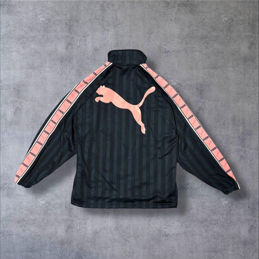 プーマ PUMA トラックジャケット 上下セット ネイビー ピンク y2k