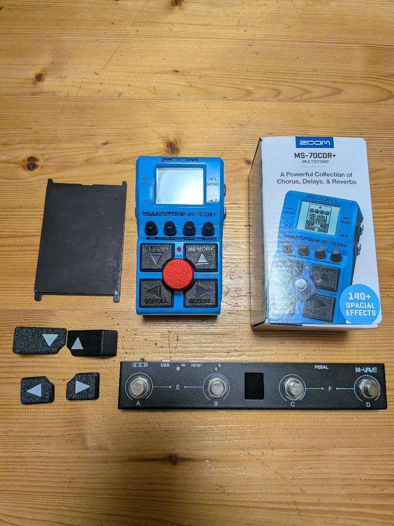 ZOOM MS-70CDR+ M-VAVE Chocolate+ セット 2026年最新】MS-70CDRの人気アイテム - メルカリ