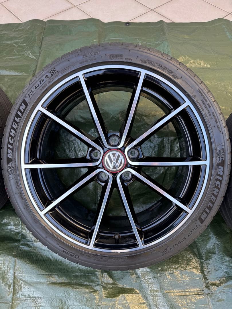 VW フォルクスワーゲン ゴルフ7 GTI クラブスポーツ 純正アルミ